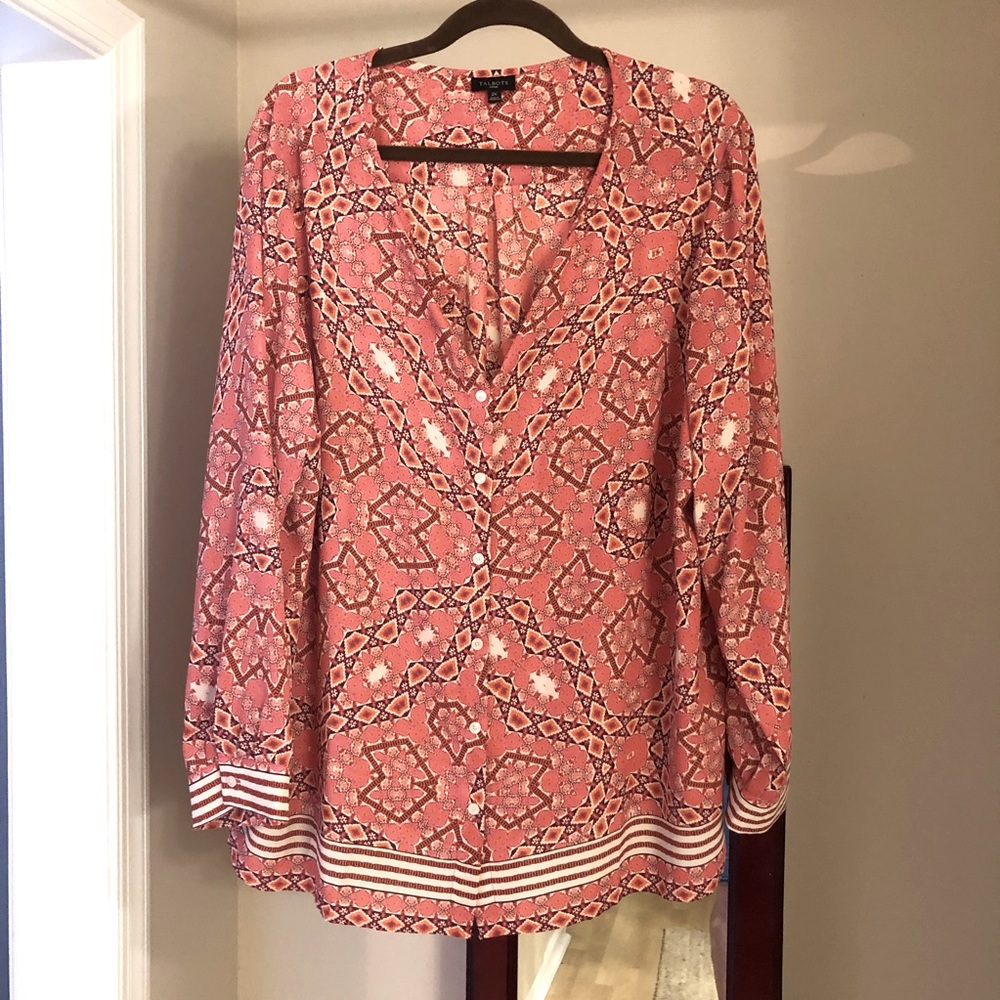 Talbots Womens Blouse 2x